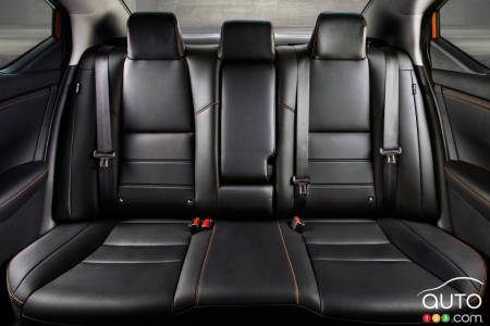 2021 Nissan Sentra, second-row seats